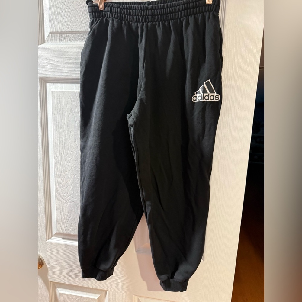 Adidas Black Sweatpants Jogger Style